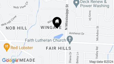 Map of 11 Wingate Drive, Little Rock AR, 72205