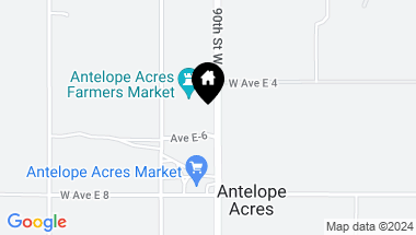 Map of 0 Vac/90 Stw/Vic Avenue E4, Antelope Acres CA, 93536