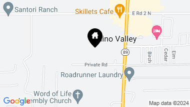 Map of 760 N State Route 89, Chino Valley AZ, 86323