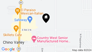 Map of 880 E Road 2 North, Chino Valley AZ, 86323