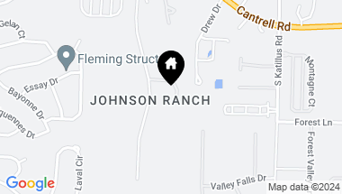 Map of 5 Johnson Ranch Road, Little Rock AR, 72223