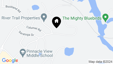 Map of 68 Ranch Ridge Road, Little Rock AR, 72223