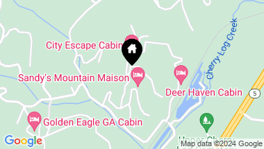 Map of 597 Mountain View Circle, Blue Ridge GA, 30513