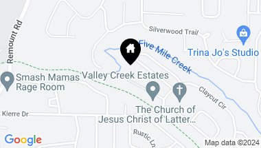 Map of 901 Valley Creek Point, North Little Rock AR, 72116