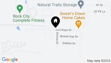 Map of 8313 Donna Drive Unit: Lot 19 Pulaski County Ar, North Little Rock AR, 72113-0000