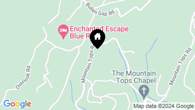 Map of 2630 Mountain Tops Road, Blue Ridge GA, 30513