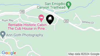 Map of 15324 San Moritz Drive, Pine Mountain Club CA, 93222