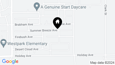 Map of 3108 Summer Breeze Avenue, Rosamond CA, 93560