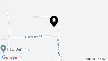 Map of 800 E Rimrock Road, Paulden AZ, 86334