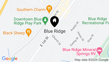 Map of LT 4 Blackberry Creek # 4, Blue Ridge GA, 30513