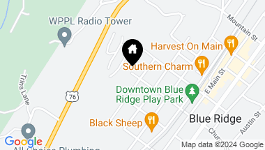 Map of 11 Harrison Lane, Blue Ridge GA, 30513
