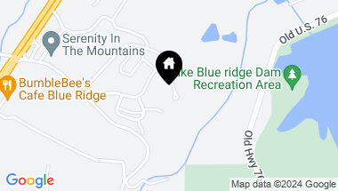 Map of 96 Dogwood Lane E, Blue Ridge GA, 30513