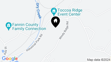Map of 166 Windy Ridge Road, Blue Ridge GA, 30513