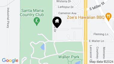 Map of 2944 Lorencita Drive, Santa Maria CA, 93455