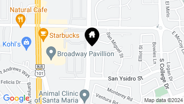 Map of 2459 Santa Rosa Street, Santa Maria CA, 93455
