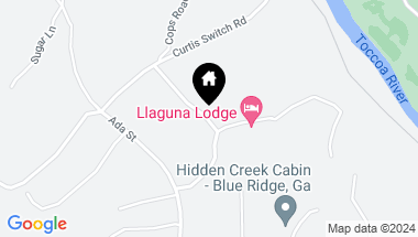 Map of 210 Ridge Top Circle, Blue Ridge GA, 30513