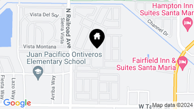Map of 519 W Taylor Street 161, Santa Maria CA, 93458