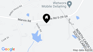 Map of 608 Marvin Road, Indian Land SC, 29707