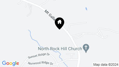 Map of Acreage Mount Gallant Road, Rock Hill SC, 29732