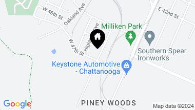 Map of 4625 Kirkland Ave, Chattanooga TN, 37410