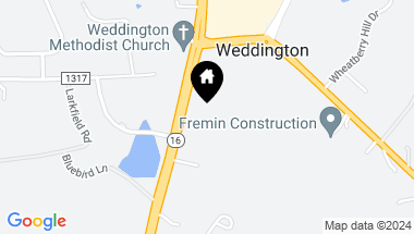 Map of 00 Providence Road, Weddington NC, 28104