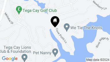 Map of 916 Cove Point Lane, Tega Cay SC, 29708