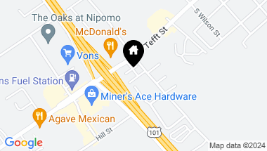 Map of 449 W Tefft Street, Nipomo CA, 93444