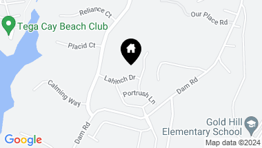 Map of 459 Lahinch Drive, Tega Cay SC, 29708