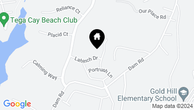 Map of 465 Lahinch Drive, Tega Cay SC, 29708