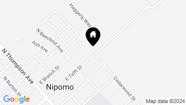 Map of 285 E Tefft Street, Nipomo CA, 93444