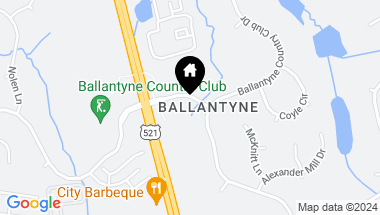 Map of 10913 Ballantyne Crossing Avenue, Charlotte NC, 28277