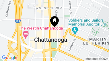 Map of 14 E 7th St, Chattanooga TN, 37402