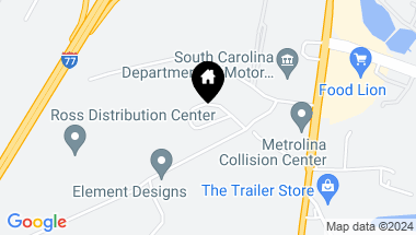 Map of 0 Baxter Lane, Fort Mill SC, 29715