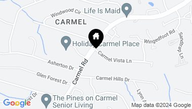 Map of 5505 Carmel Road, Charlotte NC, 28226