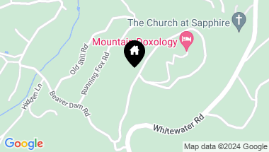Map of 381 Round Top Mountain Road, Sapphire NC, 28774