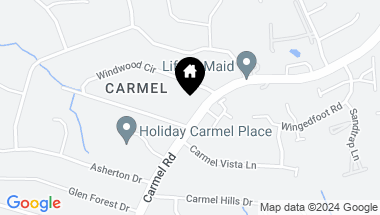 Map of 5420 Carmel Road, Charlotte NC, 28226