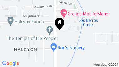Map of 825 S Halcyon Road, Arroyo Grande CA, 93420