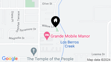 Map of 814 Virginia Drive, Arroyo Grande CA, 93420