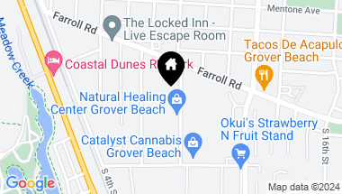 Map of 938 Huston Street, Grover Beach CA, 93433