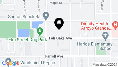 Map of 1158 Fair Oaks Avenue, Arroyo Grande CA, 93420