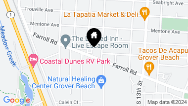 Map of 905 S 9th Street, Grover Beach CA, 93433