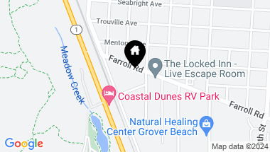 Map of 650 Farroll Road, Grover Beach CA, 93433