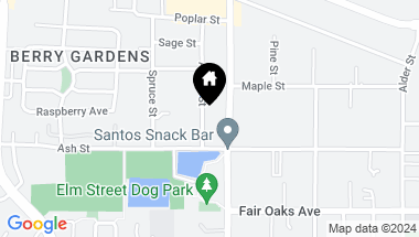 Map of 245 Aspen Street, Arroyo Grande CA, 93420