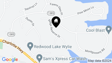 Map of 258 Ridge Reserve Drive, Lake Wylie SC, 29710