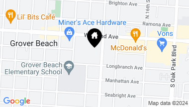 Map of 200 S 13th Street 210, Grover Beach CA, 93433