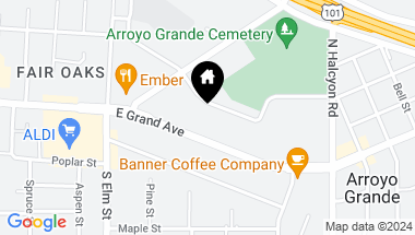 Map of 1112 E Grand Avenue 1112, Arroyo Grande CA, 93420