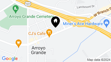 Map of 504 E Grand Ave, Arroyo Grande CA, 93420
