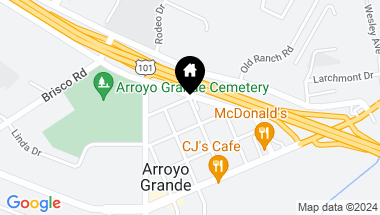 Map of 323 Bell Street, Arroyo Grande CA, 93420