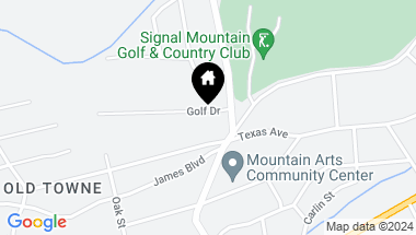 Map of 103 Golf Dr, Signal Mountain TN, 37377