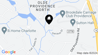 Map of 6006 Old Providence Lane, Charlotte NC, 28226